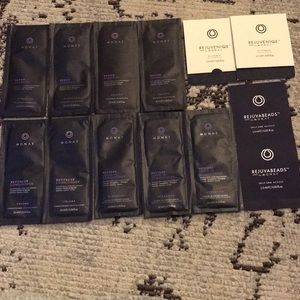 Monat Cosmetic Bag and 13 samples